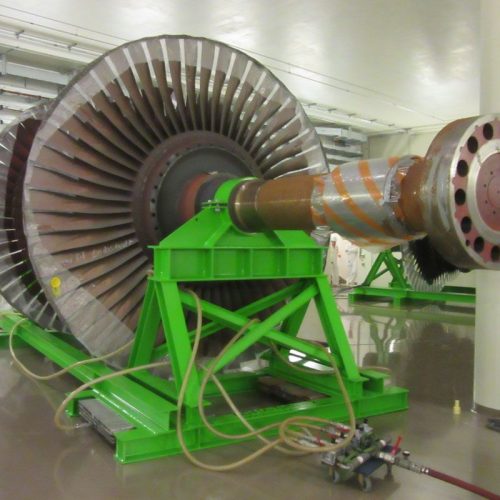 Einlagerung ND Turbine